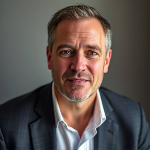 Portrait of Marc Leclair, wedding and event photographer at Lumiere Studios.